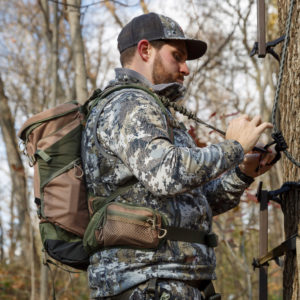 Elevation Canopy Tri Zip Hunting Pack Lifestyle